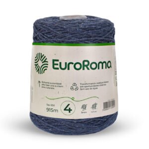 Fio EuroRoma nº4 na cor Jeans