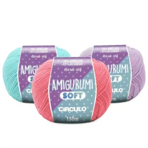Fio Amigurumi Soft Círculo 150m (65g)