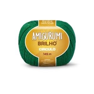 Fio Amigurumi Brilho Circulo na cor Bandeira