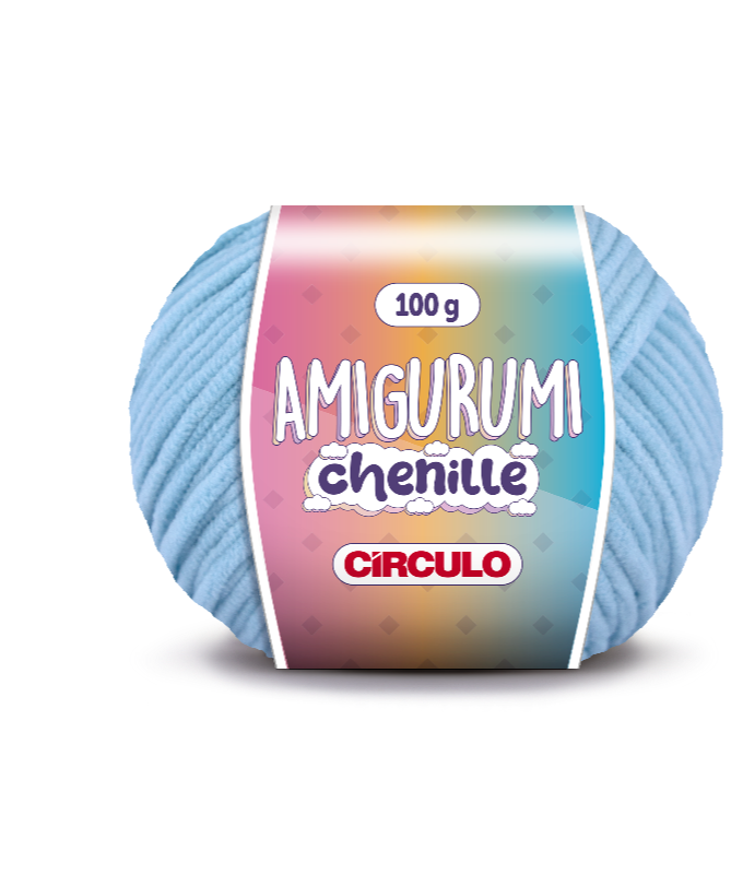 Fio Amigurumi Chenille Circulo - 100g (110m)