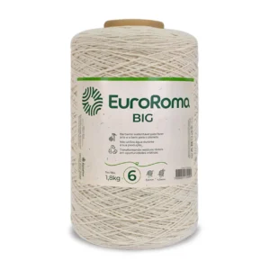 Barbante EuroRoma Big Cru nº 6 – 1,8 kg (1.830 m)