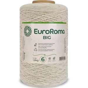 Fio EuroRoma Big Cru nº7 na cor Cru