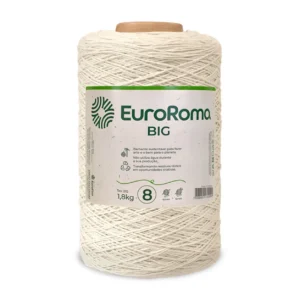 Barbante EuroRoma Big Cru nº 8 – 1,8 kg (1.371 m)