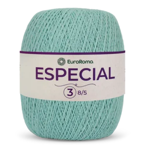 Fio EuroRoma Especial na cor Verde Água Claro
