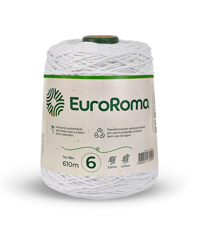 Barbante EuroRoma Nº 6 – 600g (610m)