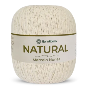 Fio EuroRoma Natural Marcelo Nunes nº 4 na cor Cru