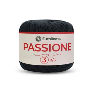Fio EuroRoma Passione na cor Preto