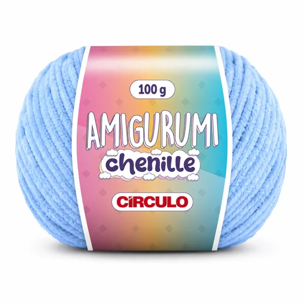 Fio Amigurumi Chenille Círculo – 100 g (110 m)