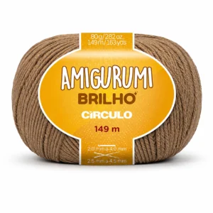Fio Amigurumi Brilho Círculo – 80 g (149 m)