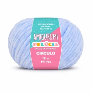 Fio Amigurumi Pelúcia Círculo – 85 g (131 m)