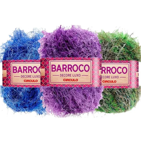 Fio Barroco Decore Luxo Multicolor Círculo