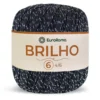 Barbante EuroRoma com Brilho Prata