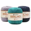 Barbante EuroRoma com Brilho Prata