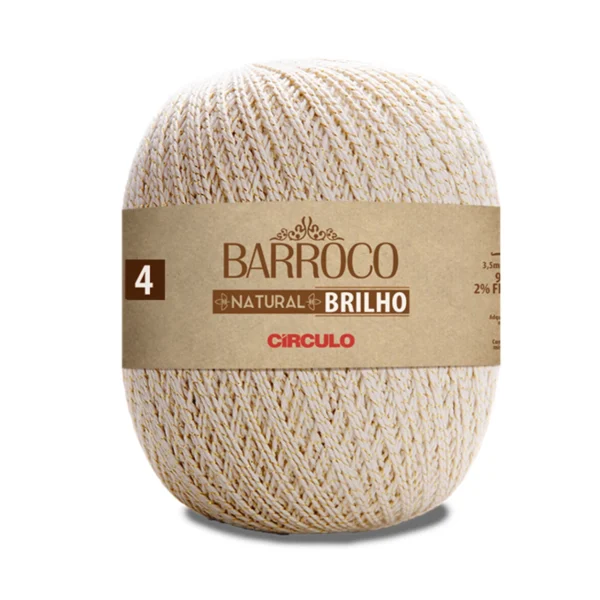 Fio Barroco Brilho Ouro Círculo nº 4 – 700 g