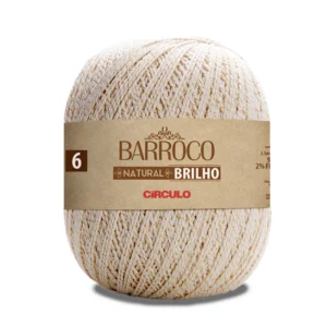Fio Barroco Brilho Ouro Círculo nº 6 – 700 g