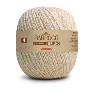 Fio Barroco Brilho Prata Círculo nº 4 – 700 g