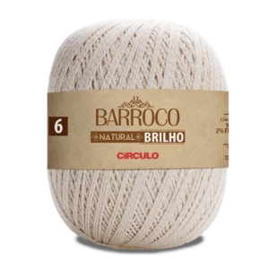 Fio Circulo Barroco Brilho Prata na cor Brilho-Prata