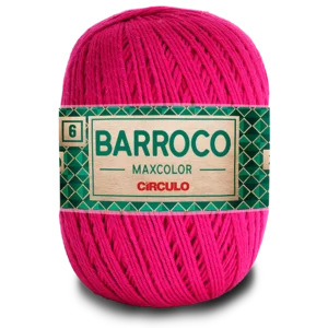 Fio Circulo Barroco Maxcolor n° 6 - 400g na cor Pink