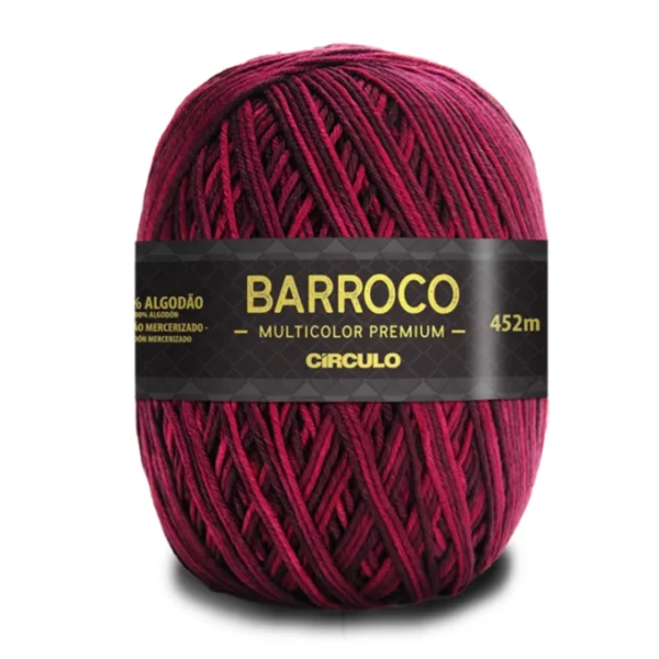Fio Barroco Multicolor Premium Círculo nº 6 – 400 g