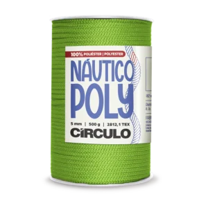 Fio Circulo Poly na cor Limonada