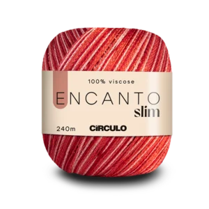 Fio Circulo Encanto Slim na cor Scarlet