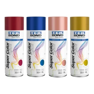 Tinta Spray Super Color Metálico Tekbond