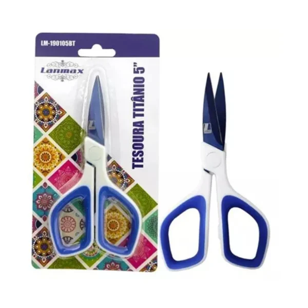 Tesoura de Titânio Lanmax – 5"
