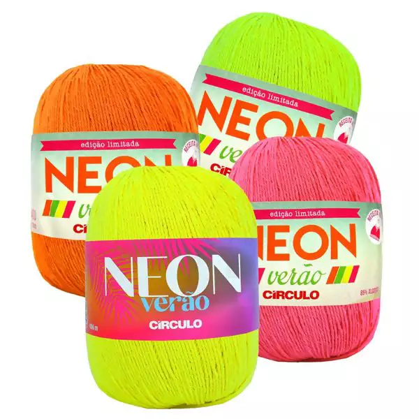 Fio Verão Neon Círculo